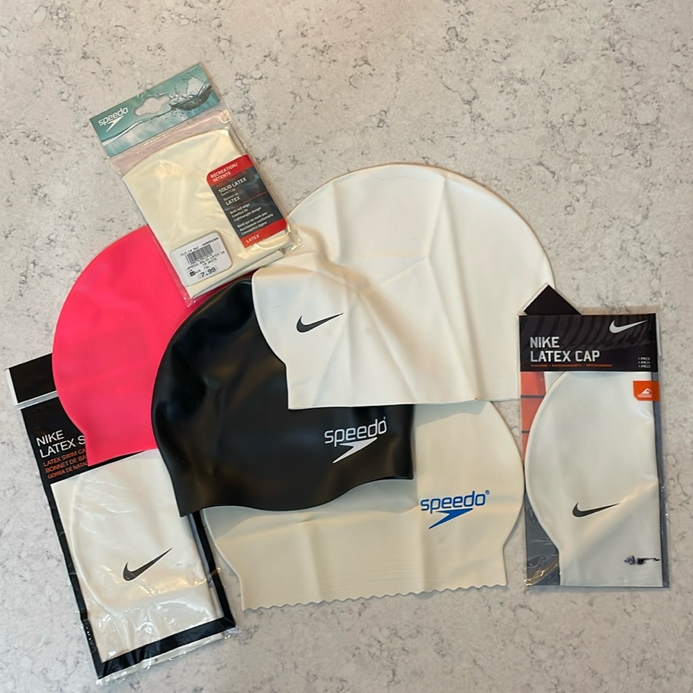 Swim Caps - Lot of 7